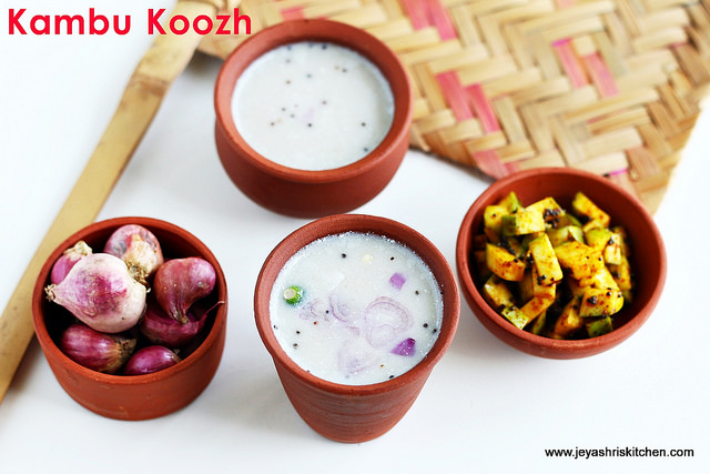 kambu koozh recipe