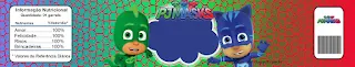 PJMasks, Free Printable  Labels