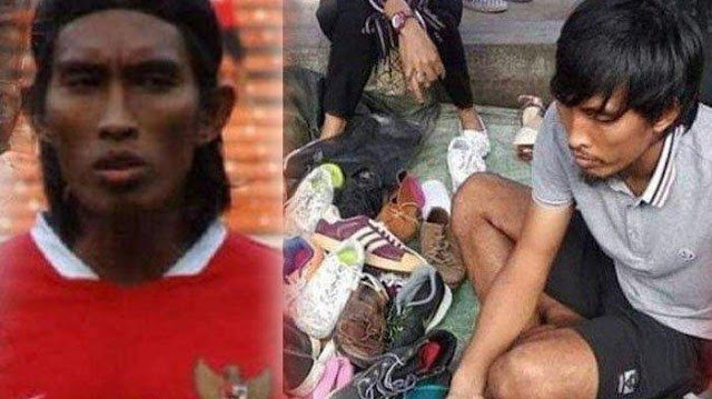 Viral Mantan Pemain Timnas Indonesia Jual Sepatu Bekas