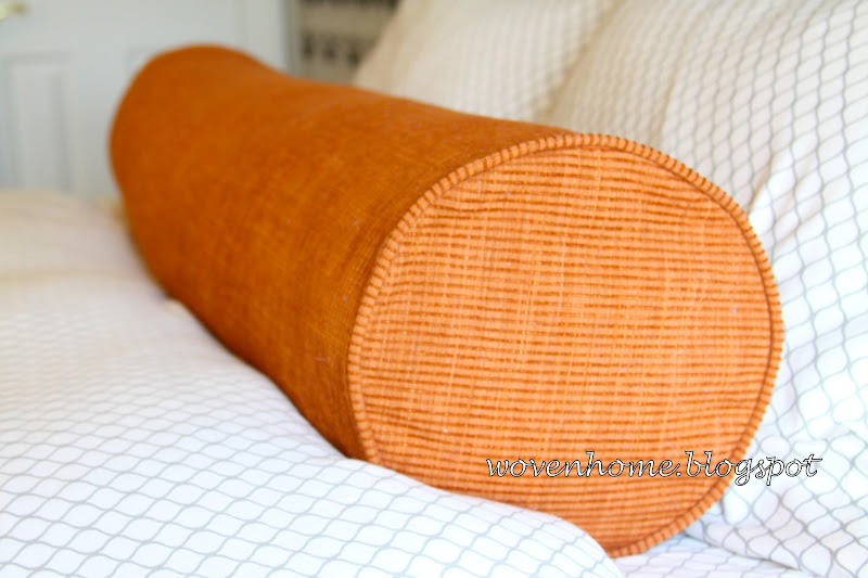 Woven Home: Long Lumbar Pillow Tutorial - Today I will share with you the steps I took to make this pillow. As I said  in my last post, this project is really not that expensive if you are able  ...