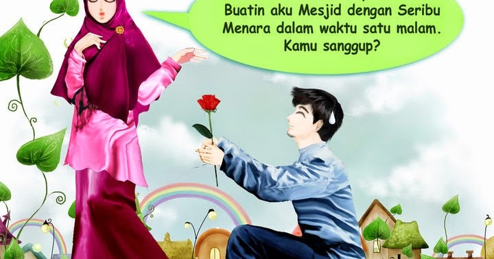 Kumpulan Gambar Kartun Romantis Islami