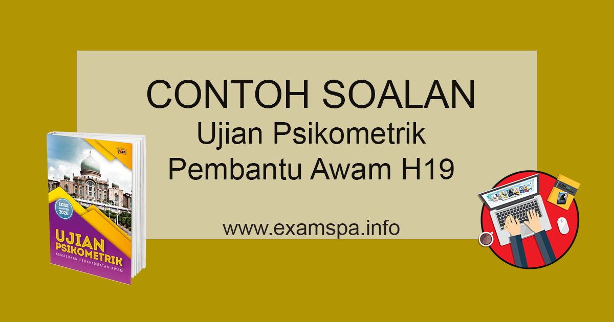 Contoh Soalan Exam Online Spa Penolong Pegawai Tadbir 