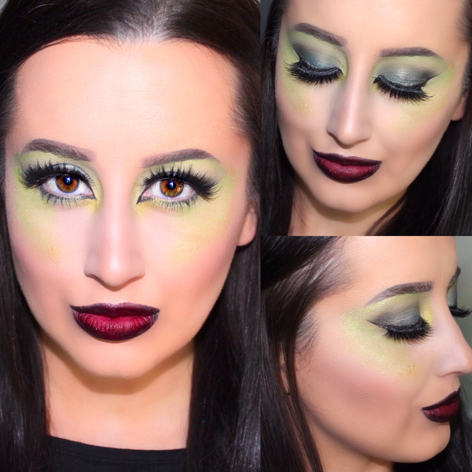 Wicked Witch Halloween Makeup Tutorial Ashley Riley