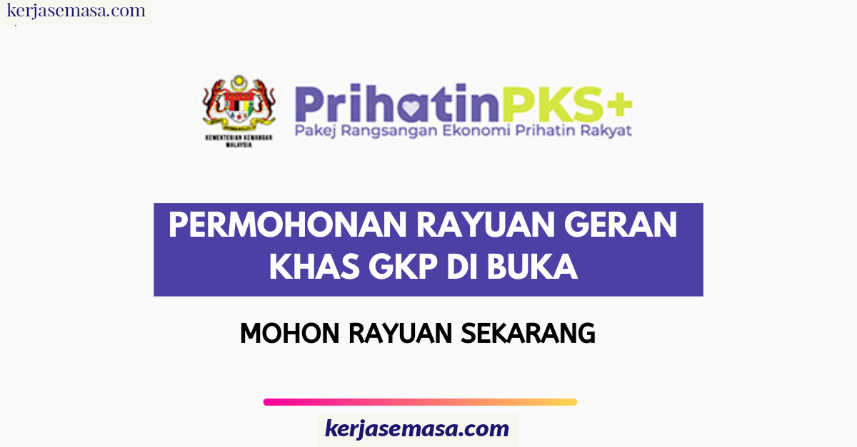 Cara Membuat Permohonan Rayuan Geran Khas Prihatin (GKP 