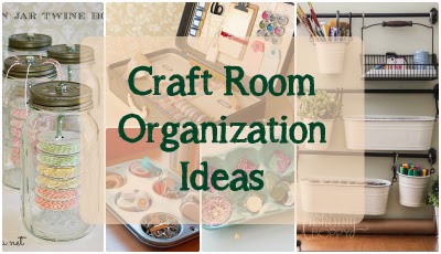 Craft Room Organization Ideas / Creative, Thrifty, & Small Space Craft Room Organization ... / My craft room is also my laundry room so i had to get super creative in order to fit as much as i could into the space and still have it be functional.