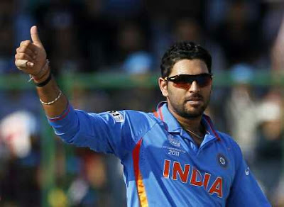 Yuvraj 9th richest cricketer in the world