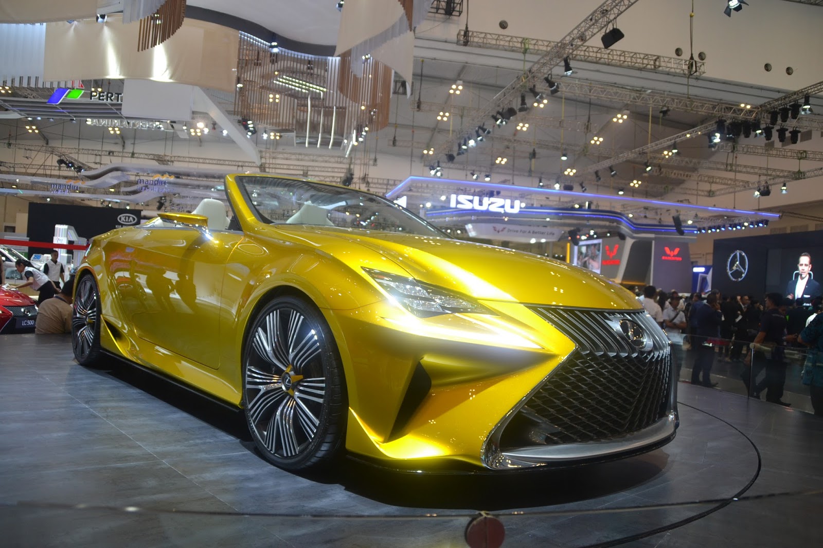 Lexus LF C2 Mobil Convertible Konsep Ini Tampil Di GIIAS 2017