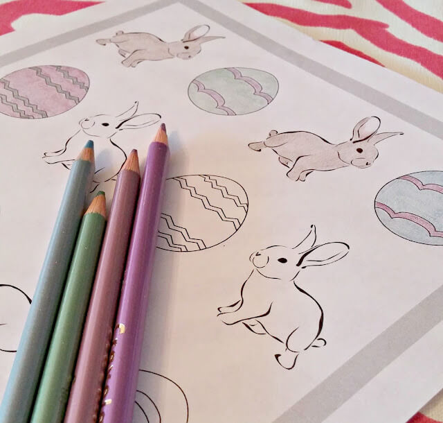 Easter Coloring Page Printable