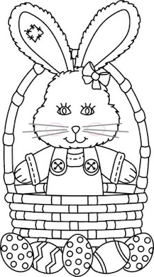 Gambar Sketsa Kelinci Berdiri Hitam Putih Mudah Diwarnai atau Mewarnai untuk Anak TK atau SD_Funni standing rabbit coloring pages