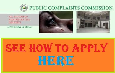 2018/2019 PCC Page - Public Complaints Commission Recruitment Portal