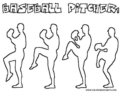 Sport Coloring Pages , Baseball Coloring Pages