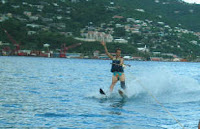 Waterski with charter yacht Aloha Malolo - Contact ParadiseConnections.com