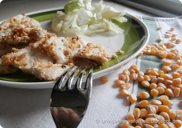 pollo chicken pop corn impanato