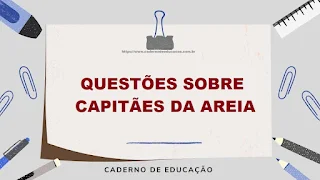 Questões sobre os Capitães da Areia