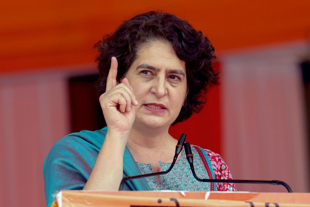 In a Kerala Kasavu saree, Priyanka Gandhi Vadra takes the oath of office as Wayanad MP.