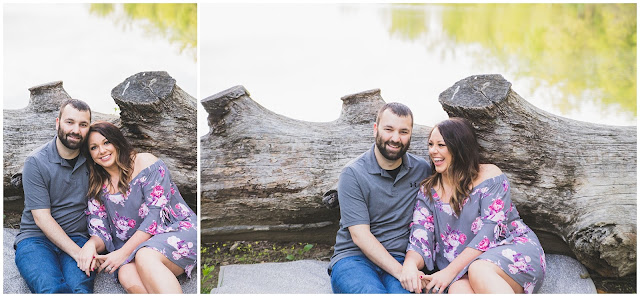 Fowler Park engagement session Terre Haute