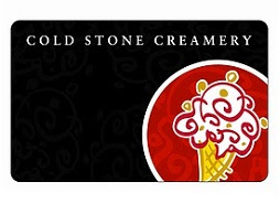 Cold Stone Creamery giveaway