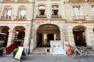 Het historische Einsteinhaus in het centrum van Bern