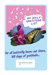 100 Days of Gratitude - For Butterfly Lovers - Journal for Kids and Teens