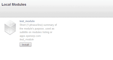 How to create and install Modules in Odoo - Learn OpenERP