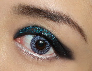 best glittery eye makeup n liner 2013