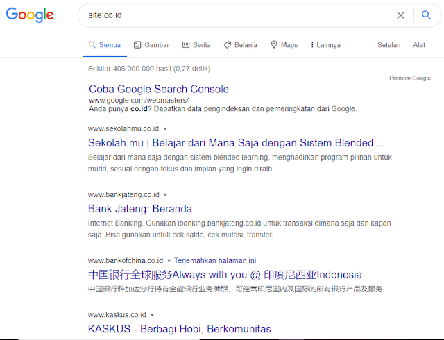 Kata Kunci Google Yang Jarang Digunakan