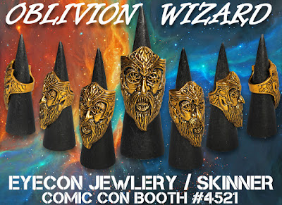 San Diego Comic-Con 2019 Exclusive Oblivion Wizard Ring by Skinner x Eyecon Cosplay