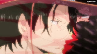 ワンピースアニメ | ONE PIECE 3D2Y エース  ルフィ レッドホーク Monkey D. Luffy