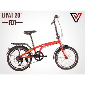 SEPEDA LIPAT 20"( shimano 7 speed )