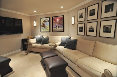 Contemporary Home Theater Design on Eltipotonto Design Gallery  Home Theater Design