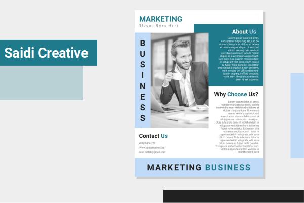 Free Download Business Marketing Flyer Template Word Document File