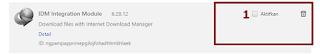Cara mengaktifkan IDM pada di google crome terbaru