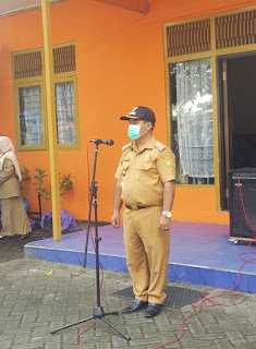 Apel Gabungan Lintas Sektor Persiapan Penyemprotan Disinfektan Untuk Pencegahan Penyebaran Virus Corona (Covid-19) di Wilayah Kecamatan Banjarmasin Utara