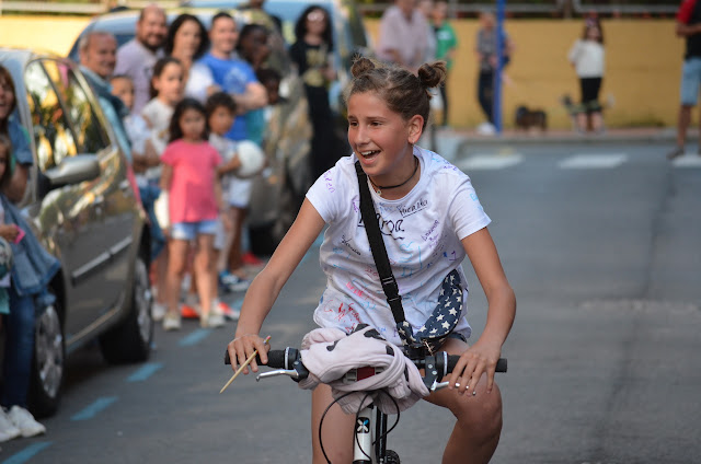 Carrera de cintas infantil en Llano