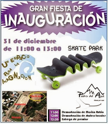 Inauguración del Skate Park en Piedra del Aguila.-