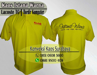 pusat konveksi kaos poloshirt murah surabaya, tempat pesan kaos berkerah surabaya