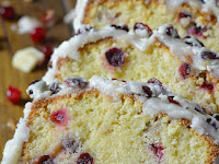 Christmas Cranberry Pound Cake