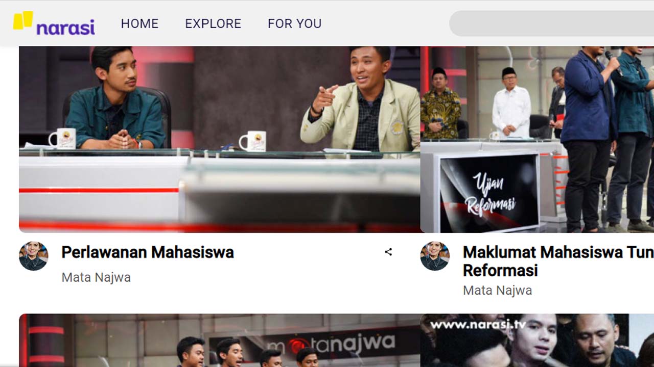 Narasi TV Milik Najwa Shihab Sedang Buka Loker Dengan Banyak Posisi yang Dibutuhkan