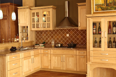 maple kitchen cabinets