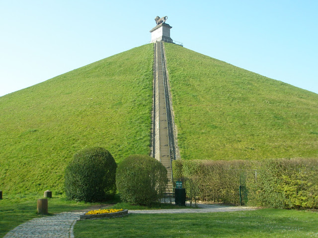 O Butte de Lion Waterloo Bélgica