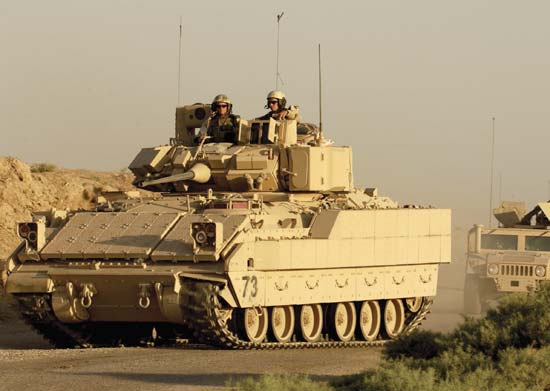 M2 Bradley US Armored Fighting Vehicle