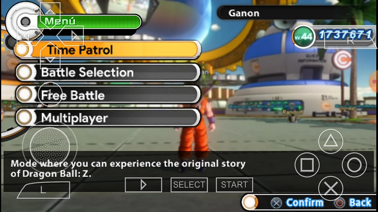 XV2 mod for Android PSP