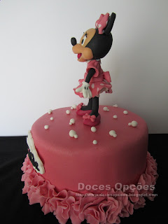 bolo minnie 3d 