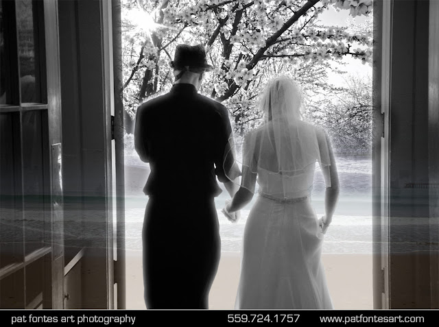 collage wedding photograph