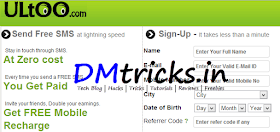 Ultoo Trick Daily Earn RS 3.17 - May 2013