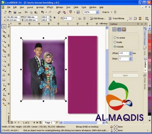Cara Desain Banner Acara Pernikahan Contoh Banner 