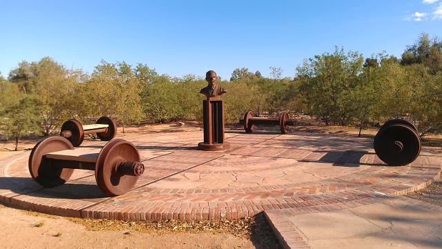 Epes Randolph Memorial, Tucson, Arizona - from the south