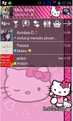 BBM hellokitty apk