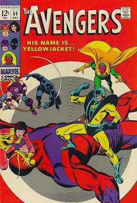 Avengers #59, Yellowjacket makes his debut