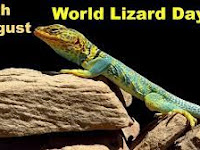 World Lizard Day - 14 August.